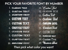 Load image into Gallery viewer, Custom Jeep Name Stickers - 2 Color