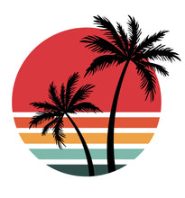 Load image into Gallery viewer, Large Jeep Hood Decal - Beach