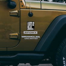 Load image into Gallery viewer, Wheel It Jeep Decal