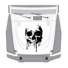 Load image into Gallery viewer, Large Jeep Hood Decal - Skull
